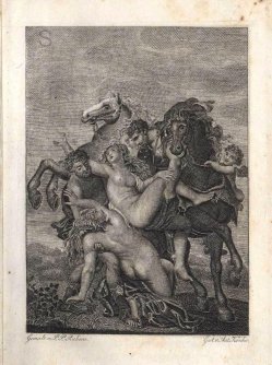 Anton Karcher (1760-1842), Der Raub der Töchter des Leukippos , nach P.P.Rubens, Kupferstich, A0103.jpg