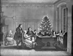 CMH 241 - Luther mit Familie am Weihnachtsabend, nach Schwerdgeburth