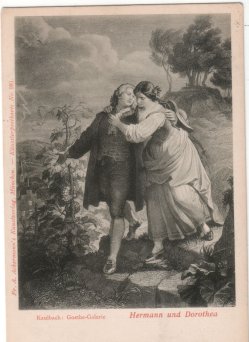 Hermann und Dorothea, Postkarte nach W v. Kaulbach, N08.jpg