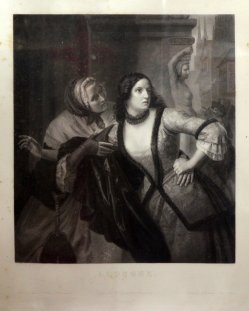 Auguste Adrien Jouanin (1806-1887), Lithographie, Leonore, nach Oesterley, D1967