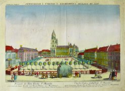Johann Christian Nabholz (1752 - 1797), Magdeburg Domplatz um 1770, D0881
