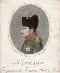 Johann Nepomuk Strixner (1782-1855), Napoleon I., Punktierstich 1810, D2016