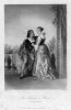 William French (1815-1898), Die Liebenden in Florenz, Stahlstich nach L Hicks, D2378-11