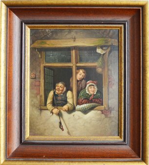 Der Wetterprophet, Gemälde nach Maron, D1531