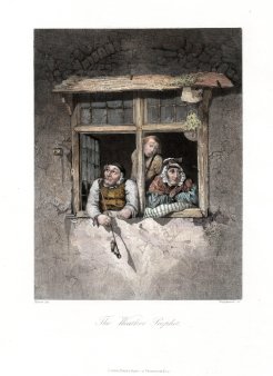 William Colley Wrankmore, The Weather Prophet, Stahlstich, nach Maron, D1534