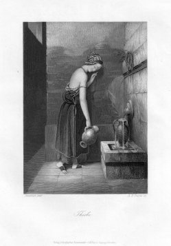 D1612 Stahlstich Thisbe