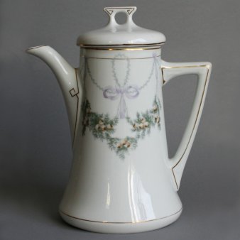Buckauer Porzellanmanufaktur, Kaffeekanne um 1904, D0528-085-19
