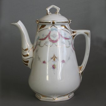 Buckauer Porzellanmanufaktur, Kaffeekanne um 1904, D0540-087-18