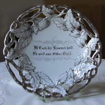 Buckauer Porzellanmanufaktur, Kuchenkorb um 1875, D0968-190-00