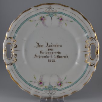 Buckauer Porzellanmanufaktur, Kuchenschale 1878, D0472-011-00