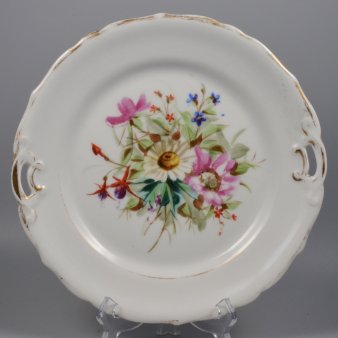 Buckauer Porzellanmanufaktur, Kuchenschale um 1872, D0459-005-00