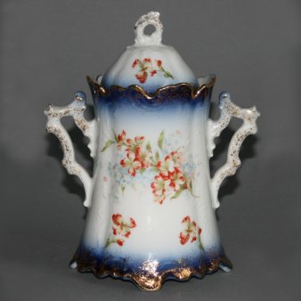 Buckauer Porzellanmanufaktur, Zuckerdose, um 1897, D0519-075-14