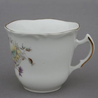 Buckauer Porzellanmanufaktur, Tasse und Untertasse um 1897, D0760-200-21
