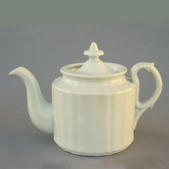 Buckauer Porzellanmanufaktur, Teekanne um 1900, D0702-165-Hotelporzellan