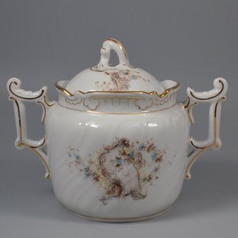 Buckauer Porzellanmanufaktur, Zuckerdose, 1890-1897, D0663-050-13