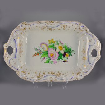 Buckauer Porzellanmanufaktur, Anbietschale um 1850, D0590-107-00