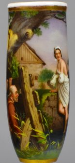 Susanna im Bade, Porzellanmalerei, Erotik, Pfeifenkopf, D2046_bearbeitet-1