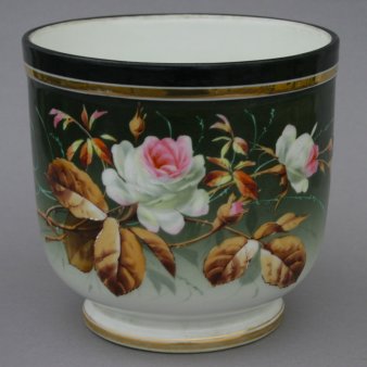 Buckauer Porzellanmanufaktur, Blumenübertopf um 1900, D0709-172-00