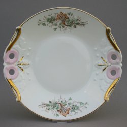 Buckauer Porzellanmanufaktur, Kuchenschale um 1885, D0798-017-07