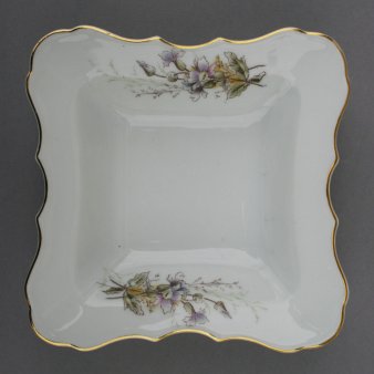 Buckauer Porzellanmanufaktur, quadratische Schüsseln 1890-1926, D0771-031-24