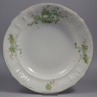 Buckauer Porzellanmanufaktur, Tiefe Teller um 1897, D0722-186-25