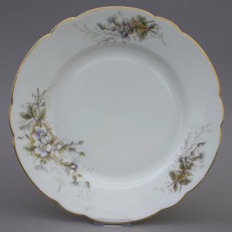 Buckauer Porzellanmanufaktur, Tiefer Teller 1890-1926, D0768-034-24