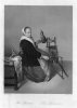 Albert Henry Payne (1812-1902), Die Spinnerin, nach Netscher, Stahlstich, D1611-306