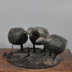 Dieter Borchardt, Gänsegruppe, Kleinplastik