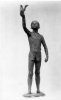 Dieter Borchhardt, Jüngling mit Taube 1963, Bronze, Oschersleben-1