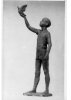 Dieter Borchhardt, Jüngling mit Taube 1963, Bronze, Oschersleben