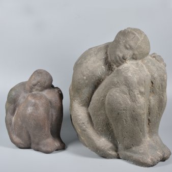 Dieter Borchhardt, Kauernde, Kleinplastik