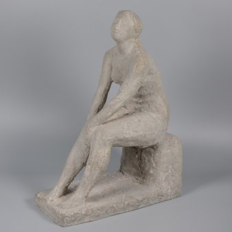 Dieter Borchhardt (geb. 1931), Sinnende, Kleinplastik