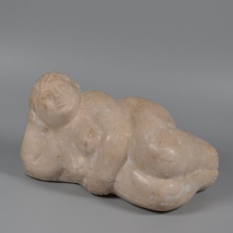 Dieter Borchard, Liegende 2, Kleinplastik