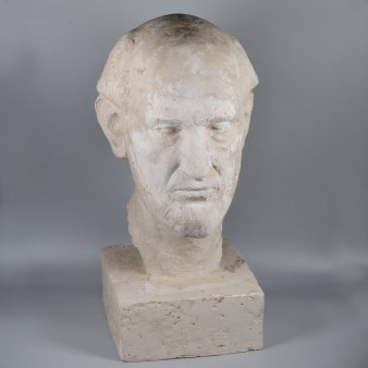 Dieter Borchardt, Selbstportät, Kleinplastik