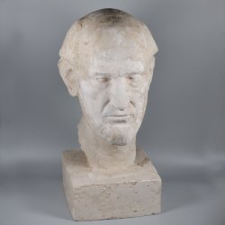 Dieter Borchardt, Selbstportät, Kleinplastik