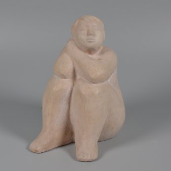 Dieter Borchhardt, Sitzende, Kleinplastik