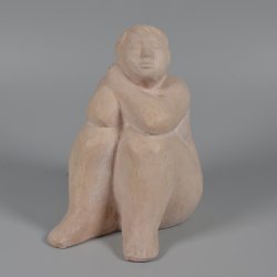 Dieter Borchhardt, Sitzende, Kleinplastik