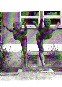 Dieter Borchhardt, Standwaage 1969, Bronze, Magdeburg