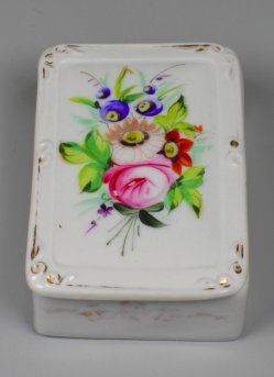 Zündhholzdose 2 mit Lithophanie, Heyroth Magdeburg, D2062