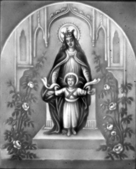 PPM 303 - Maria mit dem Kinde, sw