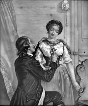 PPM 415-Das Brautpaar, sw