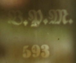 BPM 593 – Bäuerin aus Branneberg nach Th. Weller, backstamp