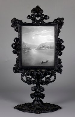 Lithophanie - Lichtschirm, Eisenkunstguss, 22,5 cm, D2356