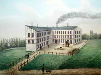 Buckauer Porzellanmanufaktur, 1843, Feldweg, St657a