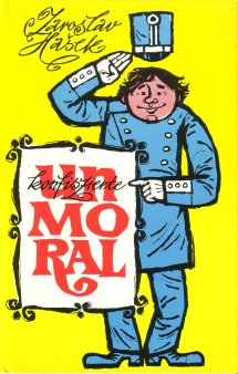 Heinz Bormann (1926-1974), Bucheinband, Hasek, Konfiszierte Unmoral, Der Morgen, 1964