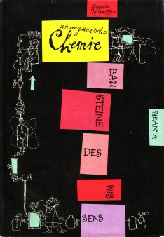Heinz Bormann (1926-1974), Bucheinband, Spauszus, Bausteine des Wissens – Chemie, Urania Verlag Leipzig, Jena, Berlin,