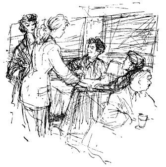 Heinz Bormann (1926 - 1974), Illustration, Bernhardt, Die Juwelen des Monsieur Kostafu, Das Neue Berlin 1954-1