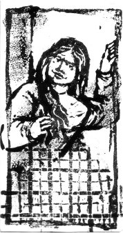 Heinz Bormann (1926-1974), Illustration, Groß, Die Nonne mit dem …, Eulensp-Verl, 1961-10