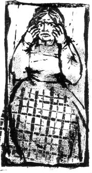 Heinz Bormann (1926-1974), Illustration, Groß, Die Nonne mit dem …, Eulensp-Verl, 1961-7