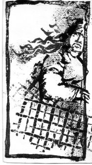 Heinz Bormann (1926-1974), Illustration, Groß, Die Nonne mit dem …, Eulensp-Verl, 1961-8